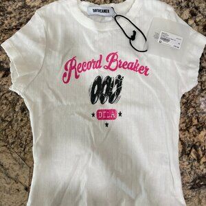 MIXOLOGY DAY DREAMER RECORD BREAKER BABY TEE